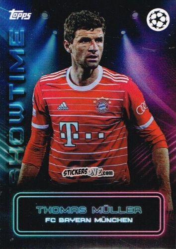 Cromo Thomas Müller - Showtime UEFA Club Competitions 2022-2023
 n. 43 - Topps