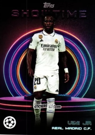 Figurina Vini Jr. - Showtime UEFA Club Competitions 2022-2023
 n. 69 - Topps