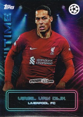 Figurina Virgil van Dijk - Showtime UEFA Club Competitions 2022-2023
 n. 25 - Topps