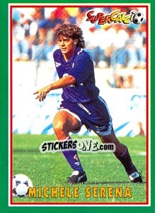 Cromo Michele Serena - Supercalcio 1996-1997 n. 53 - Panini