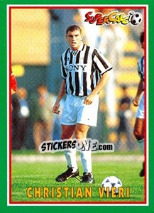 Cromo Christian Vieri - Supercalcio 1996-1997 n. 203 - Panini