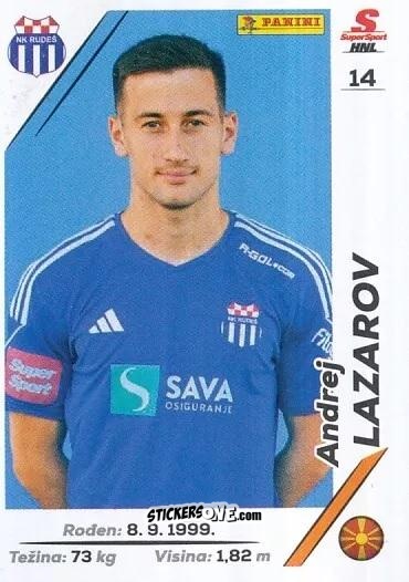 Cromo Andrej Lazarov - Hrvatska Hnl Nogometna Liga 2023-2024 n. 237 - Panini
