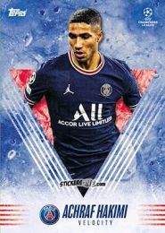 Figurina Achraf Hakimi - Alphonso Davies My Journey UEFA Champions League 2021-2022 n. 30 - Topps