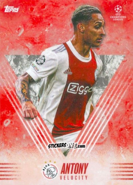 Cromo Antony - Alphonso Davies My Journey UEFA Champions League 2021-2022 n. 32 - Topps