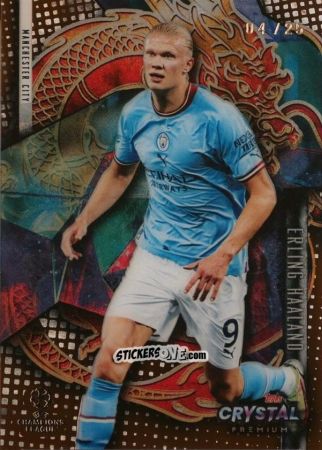 Cromo Erling Haaland - Crystal Premium UEFA Champions League 2022-2023
 n. RD-EH - Topps
