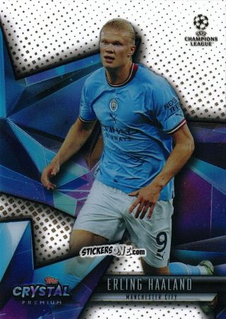 Cromo Erling Haaland - Crystal Premium UEFA Champions League 2022-2023
 n. 47 - Topps