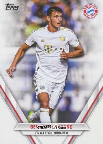 Sticker Benjamin Pavard - FC Bayern München 2022-2023
 n. FCB-BP - Topps