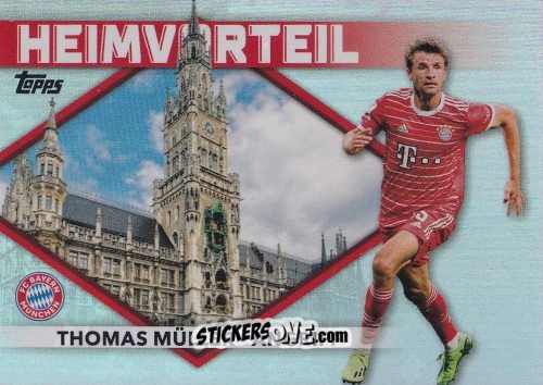 Cromo Thomas Müller - FC Bayern München 2022-2023
 n. HM-TM - Topps