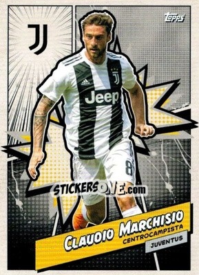 Figurina Claudio Marchisio - Juventus 2023-2024 n. JUVH-1 - Topps