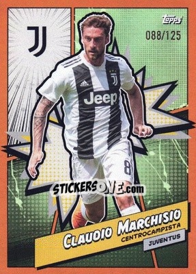 Figurina Claudio Marchisio - Juventus 2023-2024 n. JUVH-1o - Topps