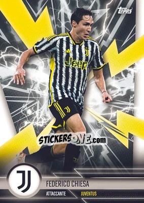 Figurina Dušan Vlahović - Juventus 2023-2024 n. JUVS-4 - Topps