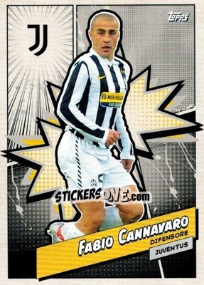 Cromo Fabio Cannavaro - Juventus 2023-2024 n. JUVH-7 - Topps
