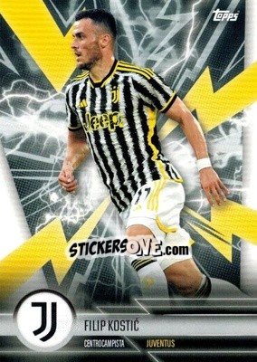 Cromo Filip Kostić - Juventus 2023-2024 n. JUVS-2 - Topps