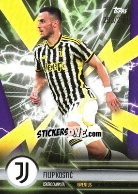 Cromo Filip Kostić - Juventus 2023-2024 n. JUVS-2p - Topps