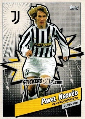 Cromo Pavel Nedvěd - Juventus 2023-2024 n. JUVH-2 - Topps