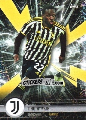 Cromo Samuel Iling-Junior - Juventus 2023-2024 n. JUVS-1e - Topps