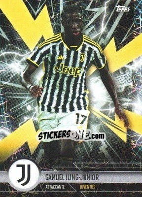 Cromo Timothy Weah - Juventus 2023-2024 n. JUVS-3e - Topps