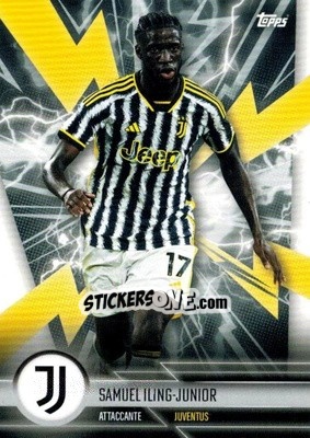 Cromo Timothy Weah - Juventus 2023-2024 n. JUVS-3 - Topps