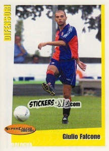Figurina Giulio Falcone - SuperCalcio 2000-2001 n. 117 - Panini