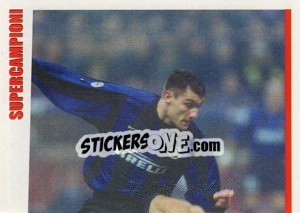 Cromo Christian Vieri - SuperCalcio 2000-2001 n. 265 - Panini