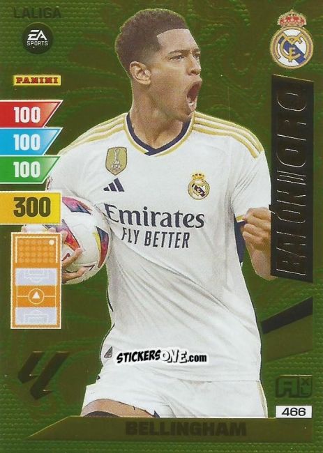 Cromo Bellingham - LaLiga 2023-2024. Adrenalyn XL
 n. 466 - Panini