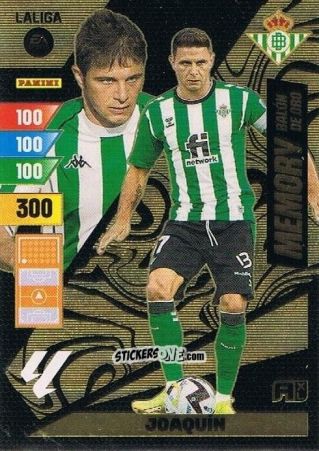 Sticker Joaquín - LaLiga 2023-2024. Adrenalyn XL
 n. MEM2 - Panini