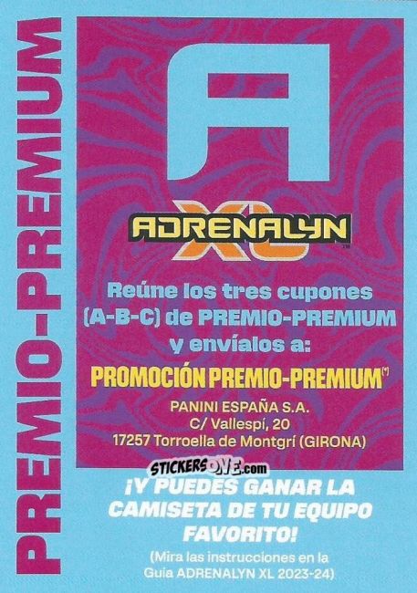 Cromo A - LaLiga 2023-2024. Adrenalyn XL
 n. PP1 - Panini