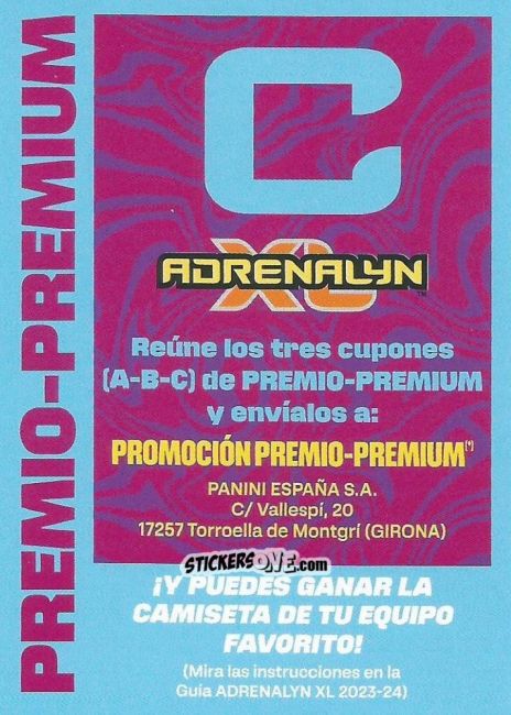 Sticker C - LaLiga 2023-2024. Adrenalyn XL
 n. PP3 - Panini
