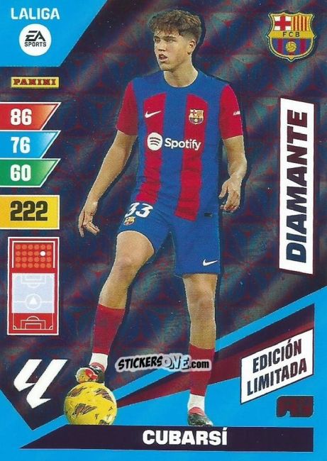 Sticker Cubarsi - LaLiga 2023-2024. Adrenalyn XL
 n. LED-CU - Panini