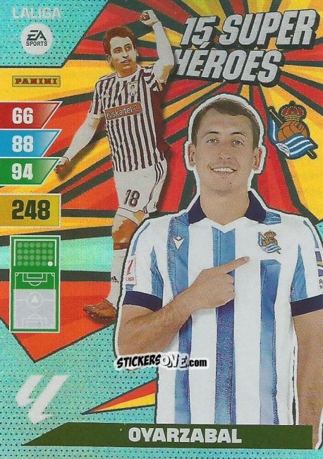 Figurina Oyarzabal - LaLiga 2023-2024. Adrenalyn XL
 n. SH-11 - Panini