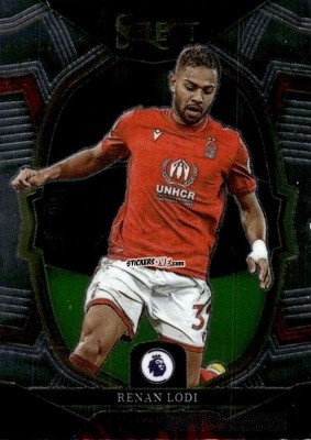 Figurina Renan Lodi - Select Premier League 2022-2023 n. 77 - Panini