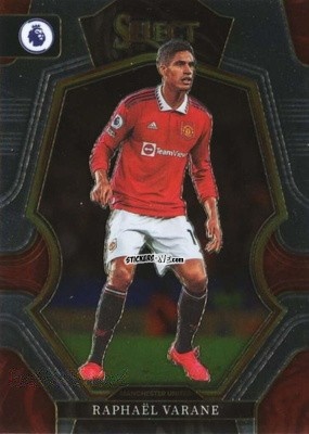 Figurina Raphael Varane - Select Premier League 2022-2023 n. 106 - Panini