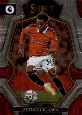 Figurina Anthony Elanga - Select Premier League 2022-2023 n. 147 - Panini