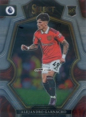 Figurina Alejandro Garnacho - Select Premier League 2022-2023 n. 170 - Panini