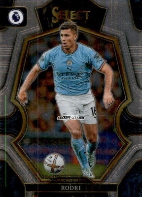 Figurina Rodri - Select Premier League 2022-2023 n. 178 - Panini