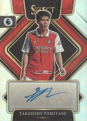 Figurina Takehiro Tomiyasu - Select Premier League 2022-2023 n. S-TTU - Panini