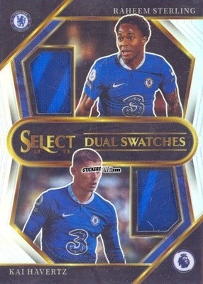 Figurina Kai Havertz / Raheem Sterling - Select Premier League 2022-2023 n. DS-CFB - Panini