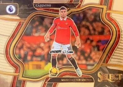 Figurina Casemiro - Select Premier League 2022-2023 n. 207 - Panini