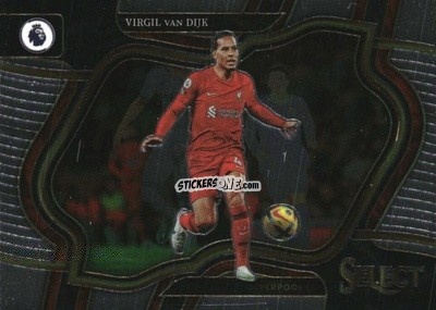Figurina Virgil van Dijk - Select Premier League 2022-2023 n. 211 - Panini