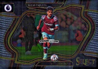 Cromo Lucas Paqueta - Select Premier League 2022-2023 n. 218 - Panini
