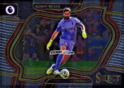 Cromo Alisson Becker - Select Premier League 2022-2023 n. 245 - Panini