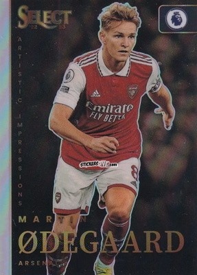 Figurina Martin Odegaard - Select Premier League 2022-2023 n. AI8 - Panini