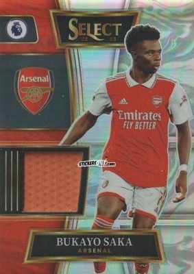 Figurina Bukayo Saka - Select Premier League 2022-2023 n. SW-BSA - Panini
