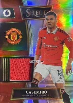 Figurina Casemiro - Select Premier League 2022-2023 n. SW-C - Panini
