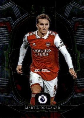 Figurina Martin Odegaard - Select Premier League 2022-2023 n. 6 - Panini