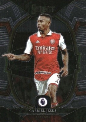 Figurina Gabriel Jesus - Select Premier League 2022-2023 n. 10 - Panini