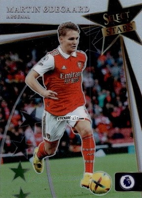 Figurina Martin Odegaard - Select Premier League 2022-2023 n. SS10 - Panini