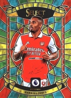 Figurina Gabriel Jesus - Select Premier League 2022-2023 n. SG28 - Panini