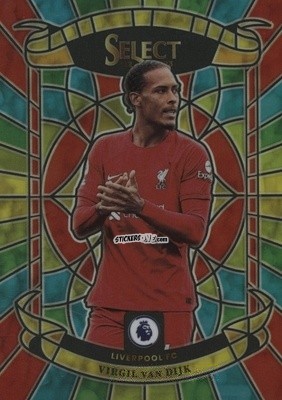 Figurina Virgil van Dijk - Select Premier League 2022-2023 n. SG29 - Panini