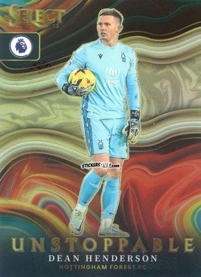 Figurina Dean Henderson - Select Premier League 2022-2023 n. U9 - Panini